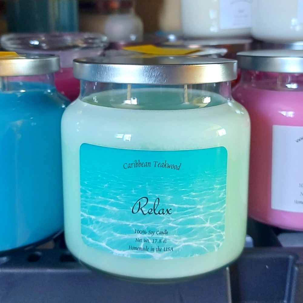 tranquility soy candle relax